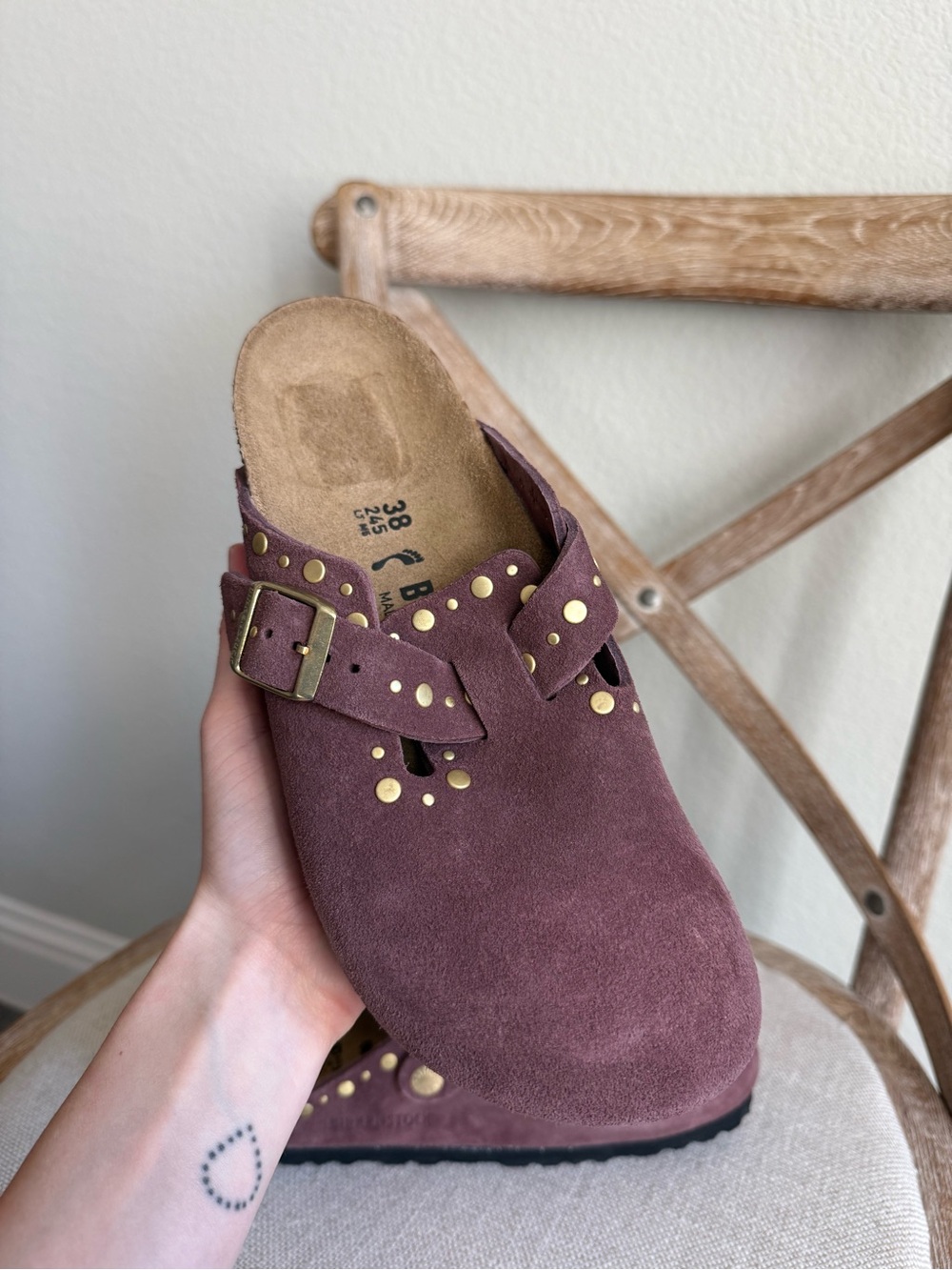 Birkenstock Boston Rivets Clogs pepper - Picture 6 of 7
